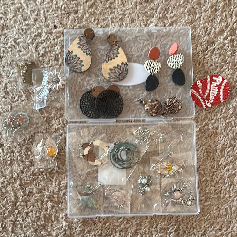 SHEIN Multicolor Boho Earrings Set